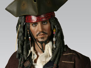 Jack Sparrow Hot Toys sixth scale figure
