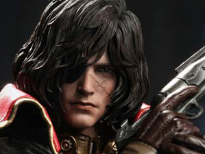 Space Pirate Captain Harlock Hot Toys sixth scale figure